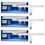 Philips Stellar Bright 14W B22 Led T-Bulb,Cool Daylight, Pack Of 3