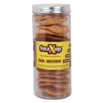 Gol Mathri | Low Oil | Low Sodium | Tasty | Home Like | Traditional Indian Taste | 250 gm (Pack of 1)