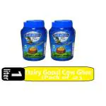 DAIRY GOPAL 1 Litre Desi Cow Ghee| Immunity Booster and 100% Pure Cow Ghee| Pure Ghee (Pack of 2)