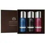The Man Company Trio Body Perfume for Men | Noir, Bleu, Rouge Deodorant Set | Premium Long Lasting Fragrance | Body Spray Combo Pack | Perfect Gift Set for Men - (120ml*3)