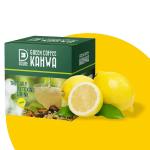 DCUBE Green Coffee Kahwa for Weight Loss, Fat Burner and Immunity Booster Lemon (pack of 30)