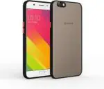 Rawat Oppo F1S Black Silicon, Fiber Shock Proof Back Cover