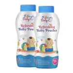Fabie Baby Talc - Free Natural Baby Powder With Corn Starch, Dermatologically Tested, Paraben Free 400gm