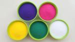 Bright bloom Multicolor Marble Rangoli Powder - Dark Blue, Pink, White, Darkgreen, Yellow, 250 Gm (Pack Of 5)