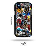 Tweakymod Printed Funky Back Cover For Samsung S4