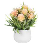 ELITEHOME Artificial Plants With Pot For Living Room Home Decoration Plant Artificial Flower Pot