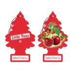 Little Trees Wild Cherry Hanging Car Air Freshener