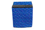 KVAR Printed design with water dust Protection washing machine cover for LG 11 kg 5 Star Semi-Automatic Top Loading (P1155SKAZ, Roller Jet Pulsator) (Unique code/270522131SME40)