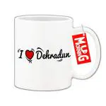 Mug Morning I Love Dehradun Mug Dehradun Coffee Mug