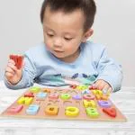 Watermelon Deluxe Wooden Alphabet Board for Kids - Educational Learning Toy with Vibrant Letters - Interactive Spelling and Language Development - Pack of 1