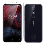 CarryWrap Tempered Glass Guard for Nokia 6.1 Plus (Pack of 1)