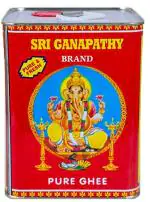 Sri Ganapathi Brand Pure Ghee -Pure Cow Desi Ghee (5 Litre Tin)