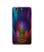 Casotec Multicoloured Design Printed Silicon Soft TPU Back Case Cover for Yu Yureka