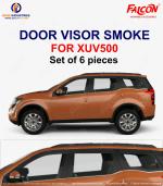 FALCON CAR DOOR/RAIN VISORS IN TRENDY SMOKE COLOR FOR XUV 500