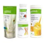 Herbalife Nutrition SHAKEMATE, Formula 1 Mango + Protein Powder 200 gm + Afresh Tulsi Combo Pack Nutrition Drink (1250 g, Mango & Tulsi Flavored)