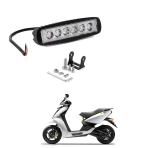 KOZDIKO 6 LED Rectangular Fog Light Bar Spot Beam White Light For Ather Energy 340