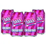 BARR Cherryade - 4 X 330Ml Cans | A Fizzy Drink For Everyone | Fizzing With Flavour