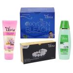 Olivia Fairness Treatment Kit For All Types Of Skin Face Wash,Bleach,Cleansing Milk,Facial Kit