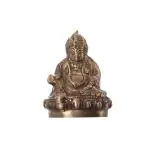 eCraftIndia Brown Embossed Brass Lord Kuber 3.5x2.5 inch