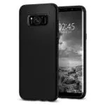 Spigen Liquid Air Back Cover Case Compatible with Galaxy S8 (TPU | Black)