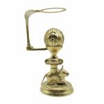 pujaNpujari Brass Shiva Linga Holder with Snake Face Hood Stand