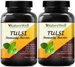 Naturewell Holy Basil Natural Antioxidants Advanced, 60 Capsules Each (Pack Of 2)