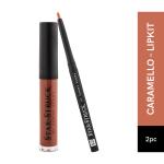 Star Struck by Sunny Leone 2PC Lip Kit (Lip Gloss + Lip Liner) | Caramello