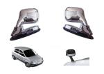 DrivEscape Hyundai Santro Xing Front Fender Bonnet Mirror with Indicator (pack of 2)
