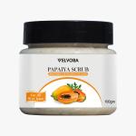 Velvora Papaiya Scrub For Brightening & Revitalizing Face Scrub For All Skin Types (100 Gm)