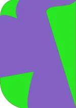 Cam Cart Photography Backdrop for Video Editting and Live Streaming (8 x12 ft, Green and Purple)