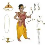 Kaku Fancy Dresses Lord Ram Costume for Boy/Ram Navami/Ram Dress/Dushera Costume/Ramayan Play/Mythological Costume for Boys - 5-6 years
