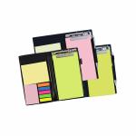 COI Memo Neon/Yellow and Coral Note Pad Organiser/Memo Notebook Holder for Office and Gifting Purpose (Set of 3)