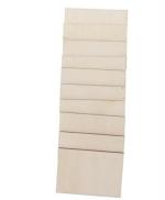 BanteyBanatey MDF Board Sheet for Art & Craft 4 inch X 4 inch (Pack of 10 Pcs)