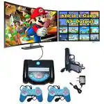 Zyamalox Handheld Game Console and Tv Video Game Set for 2 Players Play Classic Inbuilt Games Like Snow Bros Super Mario Contra Tank Road Duck Hunt