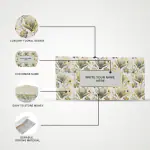 Fonsie Floral design cash envelopes for gifting money on wedding gift, baby shower gift, shagun, family gatherings with name space cream pattern pack of 30.