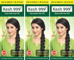 Kesh-999 Ayurvedic Herbal Anti Hairfall Hair Oil (Pack Of 3)