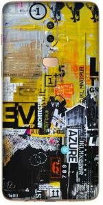 instyler One Plus 6 Vinyl Graffiti Printed Mobile Skin Sticker