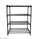 REOM ENTERPRISE Very Strong 4 Shelves Multipurpose Steel Powder Coated Rack, Racks & Holders