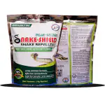 Home-Secure Snake-Shield Snake Repellent Powder, Non-Toxic Eco-Friendly Safe (2 Kg, Pack of 2)