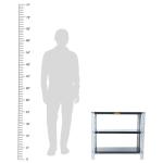 MILNIL 24 Gauge Grey - Havells3 Shelf Rack 24x24x12