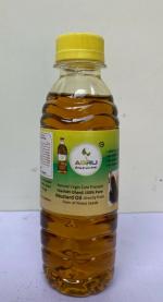 AGRU 100% Pure & Organic Kachichi Ghani Mustard Oil - 200 ml x 4 Nos.