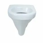 PARRYWARE INDUS Range Wall Mount WATER CLOSET / TOILET BOWL (White) | 490x355x380 mm, Solid N Soft Close Seat and Cover | Western Toilet/Water Closet(EWC) For Bathroom | C02551C