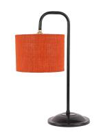 Devansh Orange Iron Table Lamp