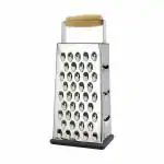 NAALSA - MOSCOW 4 Side Steel Grater Chopper Slicer Cutter, Shredder for Cheese & Vegetables 8 inch