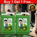 PISHARNATH Lizol Floor Cleaner 10 Liter Green | Eco-friendly, Organic & Non-Toxic | Skin Safe, Baby Safe & Pet Friendly