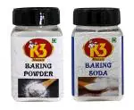 K3 Masala Baking Powder (100gm) And Baking Soda (100gm) (Pack of 2)