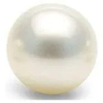Feel Touch Mart 5 Carat Pearl Loose Gemstone Pearl Moti Original Lab Certified White Succha Moti Chandra Stone Natual South Sea Round for Mala, Jewellery, Ring Etc