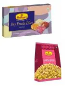 Haldiram's Nagpur Dry Fruits Bites -200 gms and Khatta Meetha -200 gms