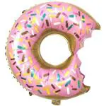 Hippity Hop Foil Pink Donut Foil Balloon