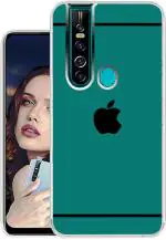 Case Club Green Silicon Grip Case Back Cover For Tecno Camon 15 Pro
